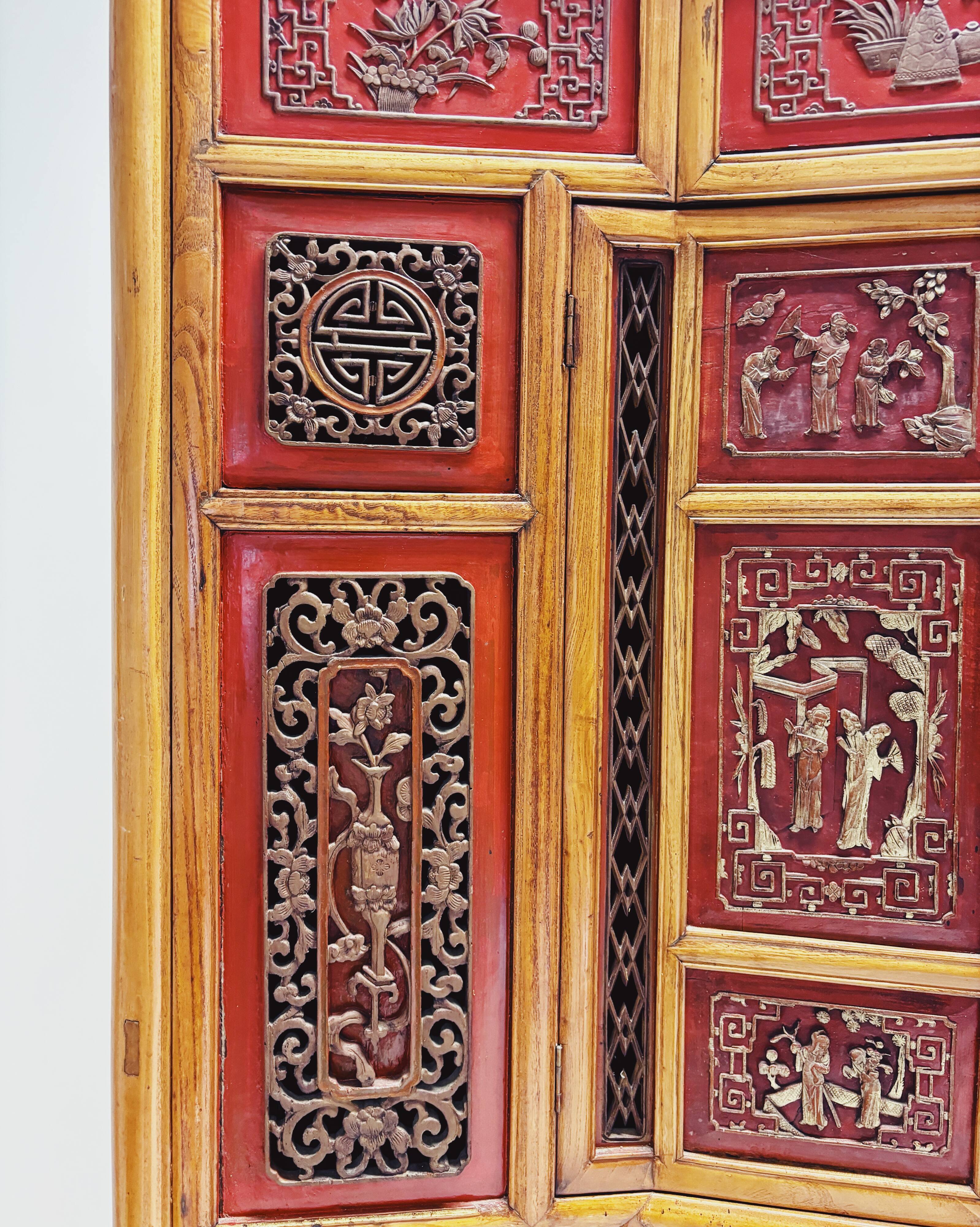 Cabinet de mariage chinois ancien