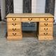 Flat oak desk