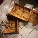 Old trunk of Lancel travel