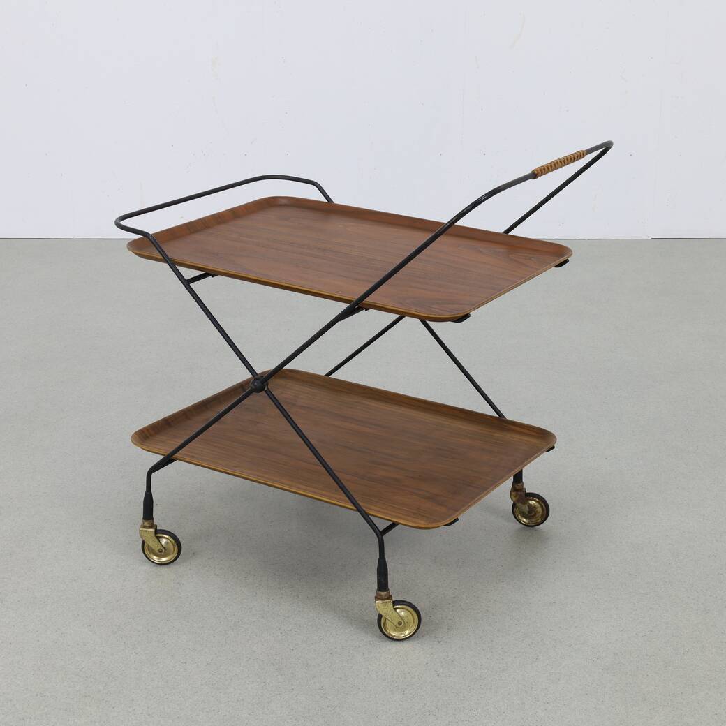 Serving Trolley for Åry Fanérprodukter Nybro, 1960s