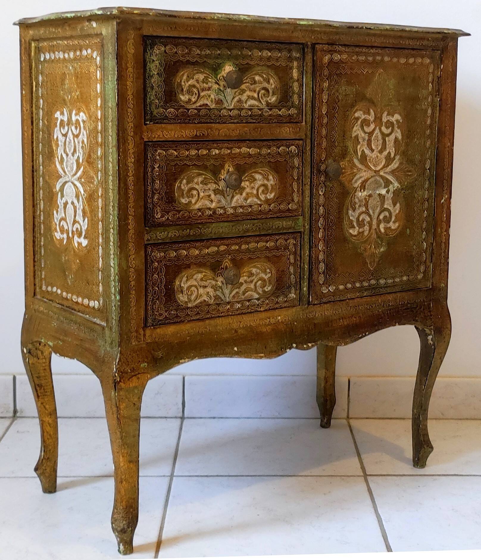 Buffet commode de style Florentin