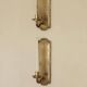 Pair of Swedish Mid-Century Brass Wall Sconces by Scandia