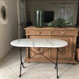 Marble bistro table