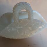 Empty pocket small basket in opaline Vallerysthal