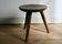 Tripod stool, produced in the Vosges (Gérardmer), 1950s.