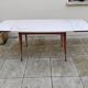 Vintage Formica table, height adjustable and extendable, 1950s