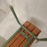 Lot of 2 former school benches