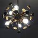 Lustre Sputnik en laiton 1970