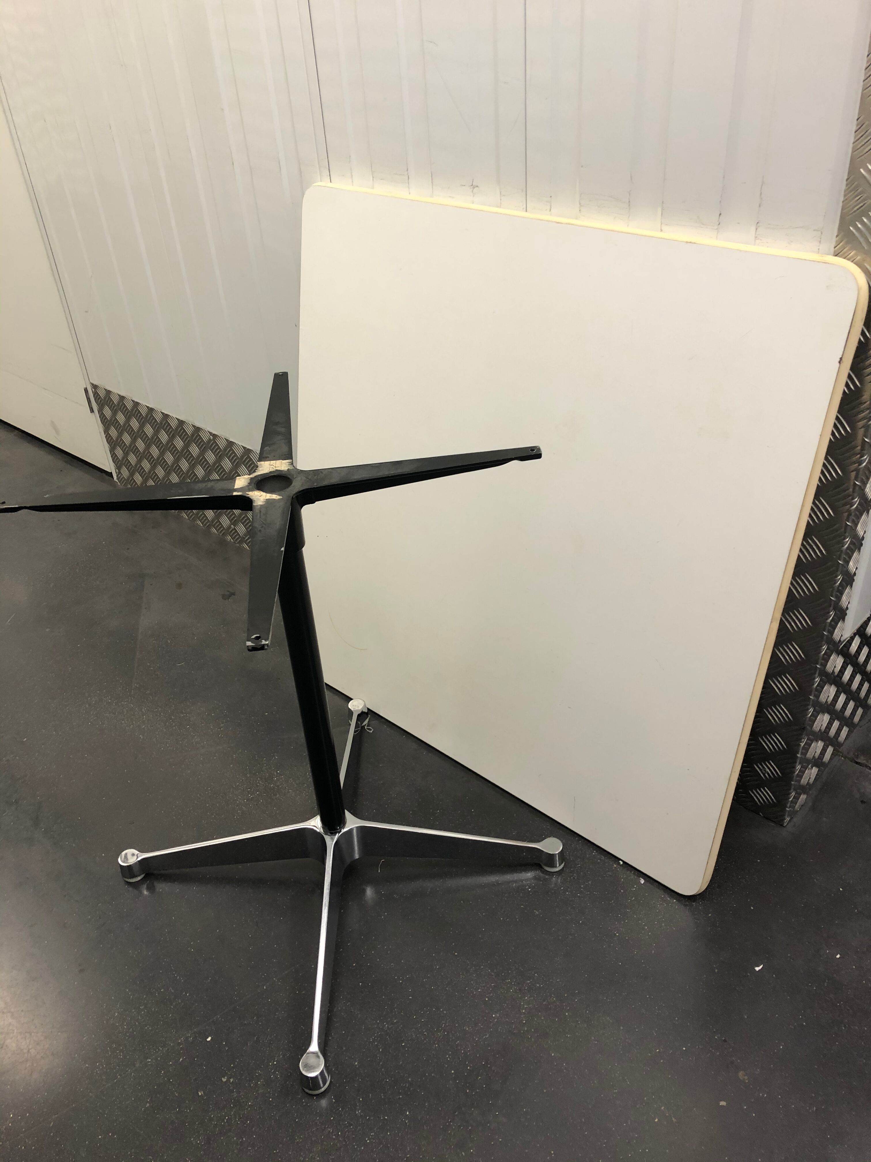 Charles & Ray Eames square table for Herman Miller 1960