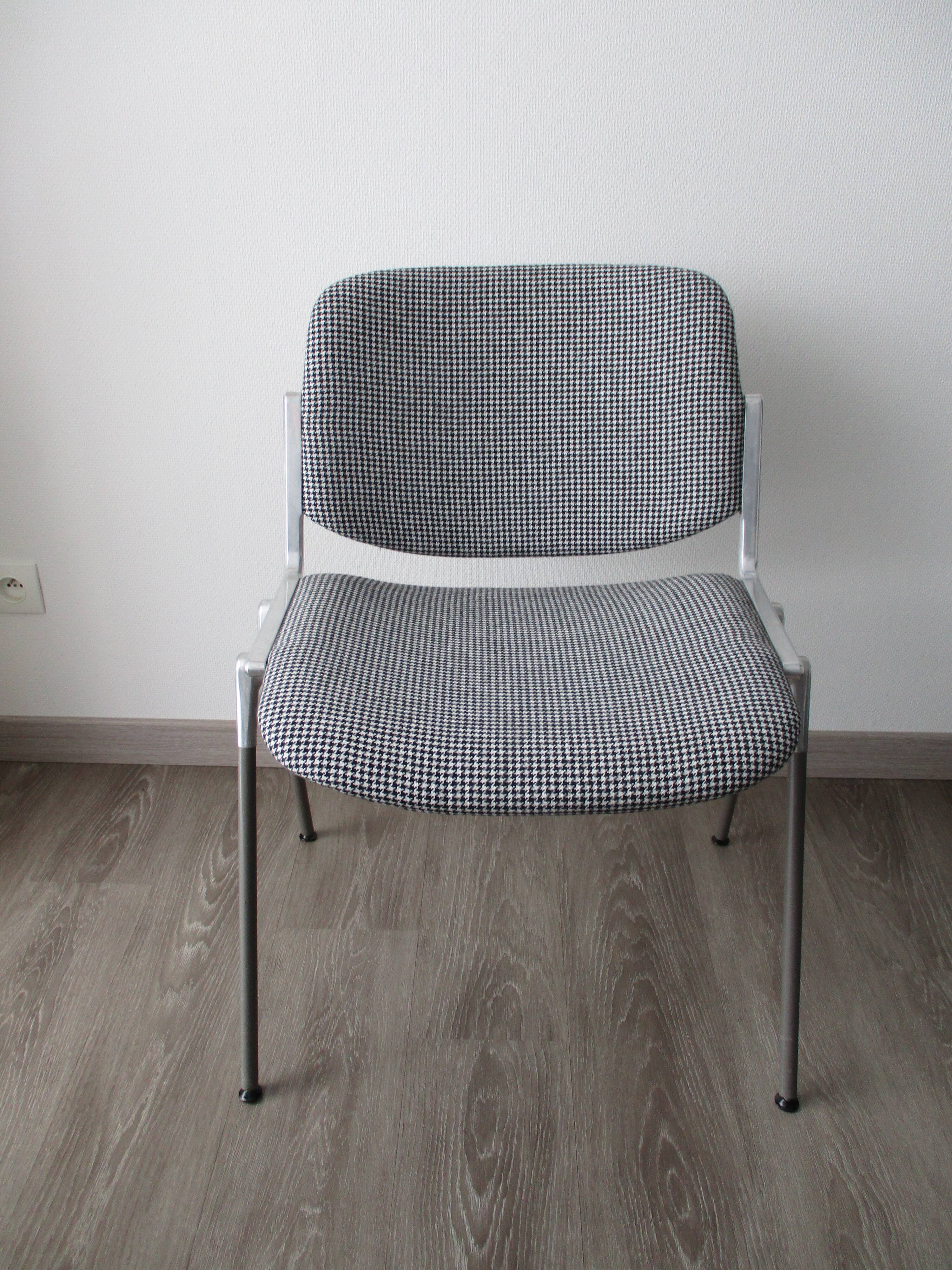 Office chair DSC 106 by Giancarlo Piretti, Castelli edition