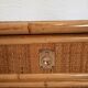 Pair of wicker and bamboo desks, Dal Vera, vintage