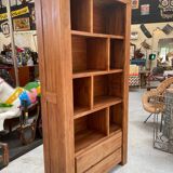 Large teak bookcase