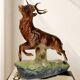 Ceramic stag hubert bequet