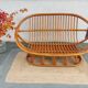 bamboo wood, rattan, vintage sofa