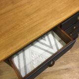 Commode noir carbone