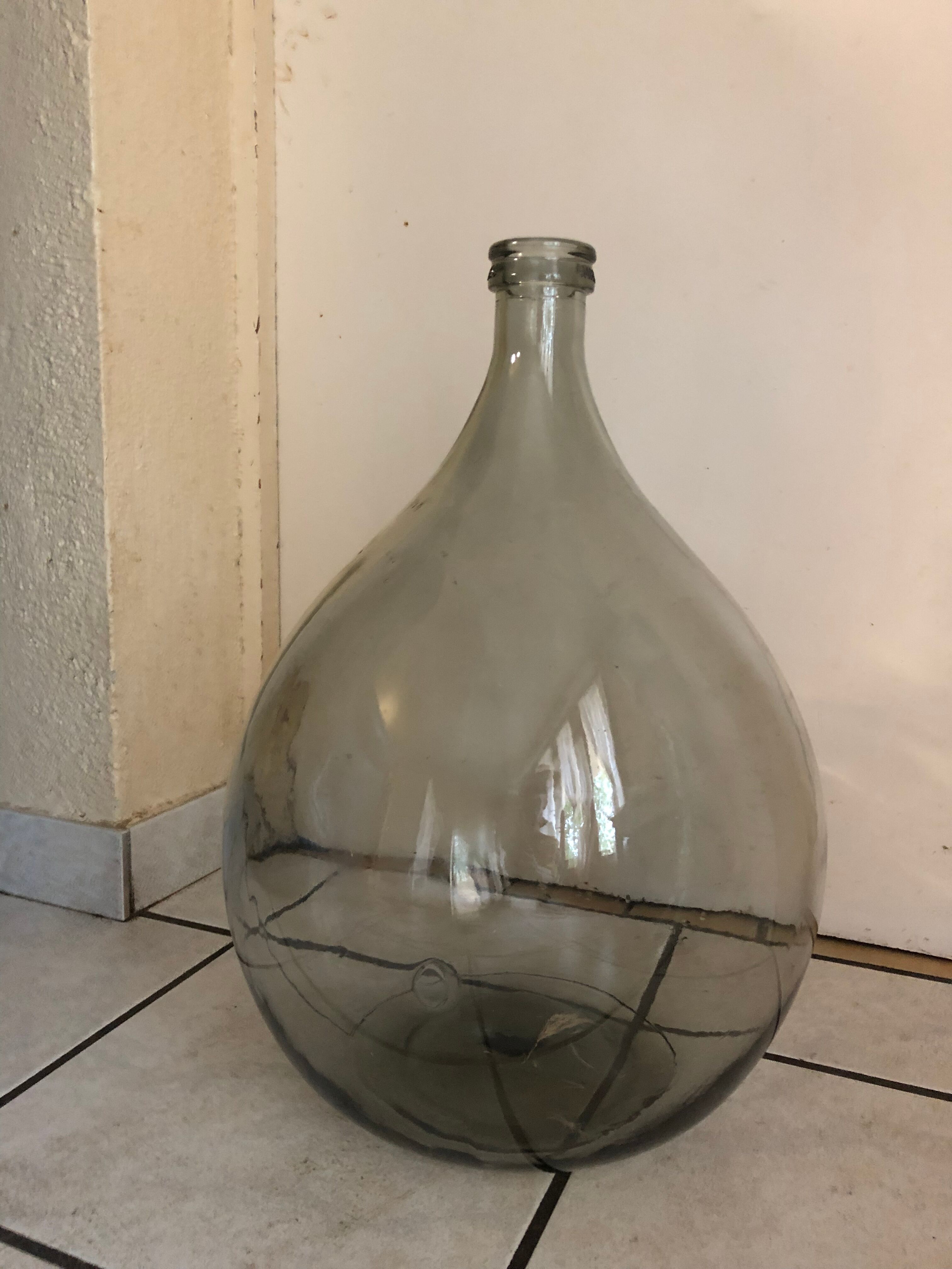 Demijohn transparent