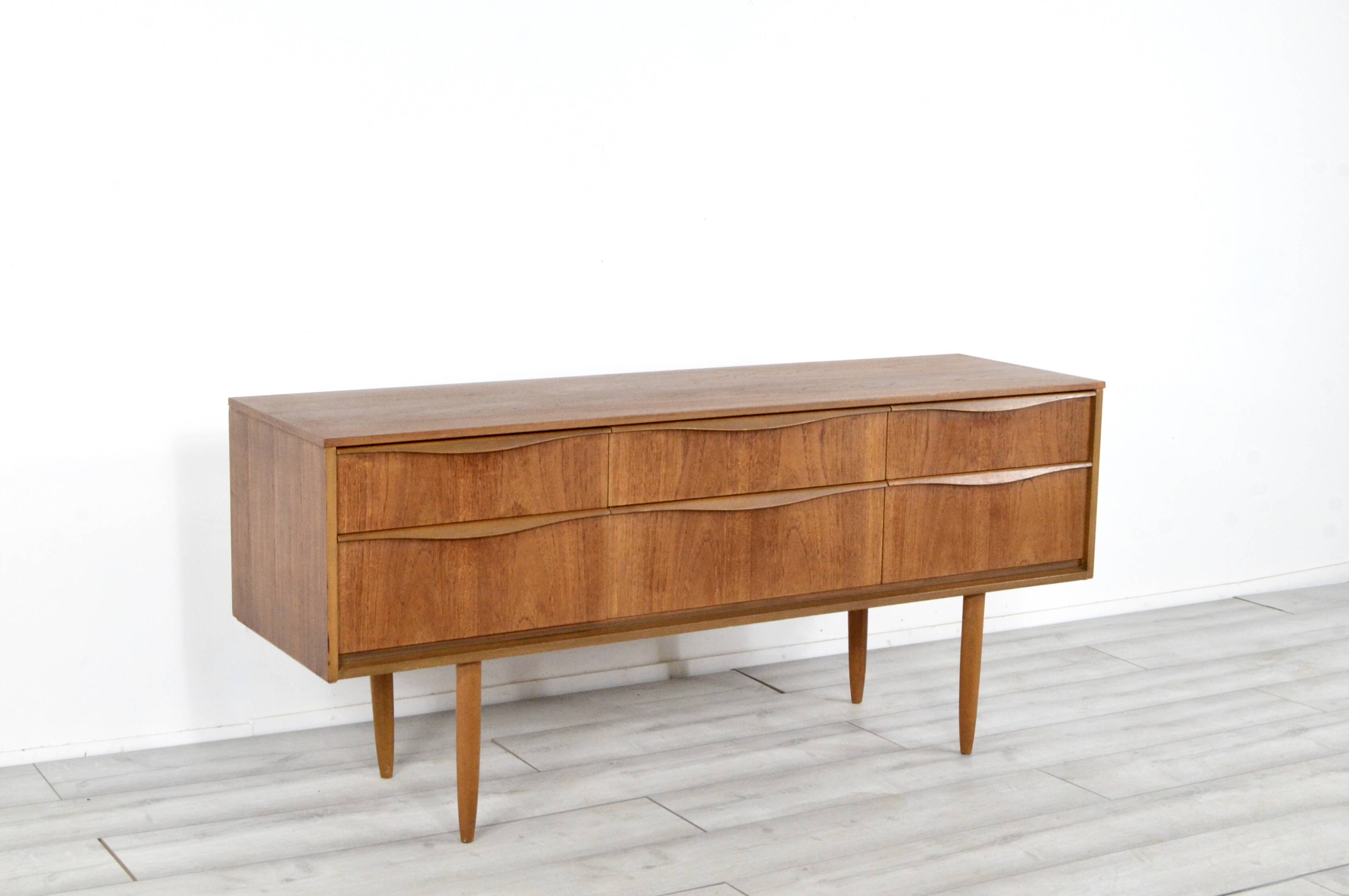 Vintage 'Austinsuite' Teak Dressing Table /Drawers/ Sideboard. Delivery. Midcentury/ Danish Style.