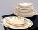 Dining table service, ironstone, Choisy le Roi