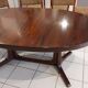 Oral extendable table from the Maison Baumann vintage 1970s