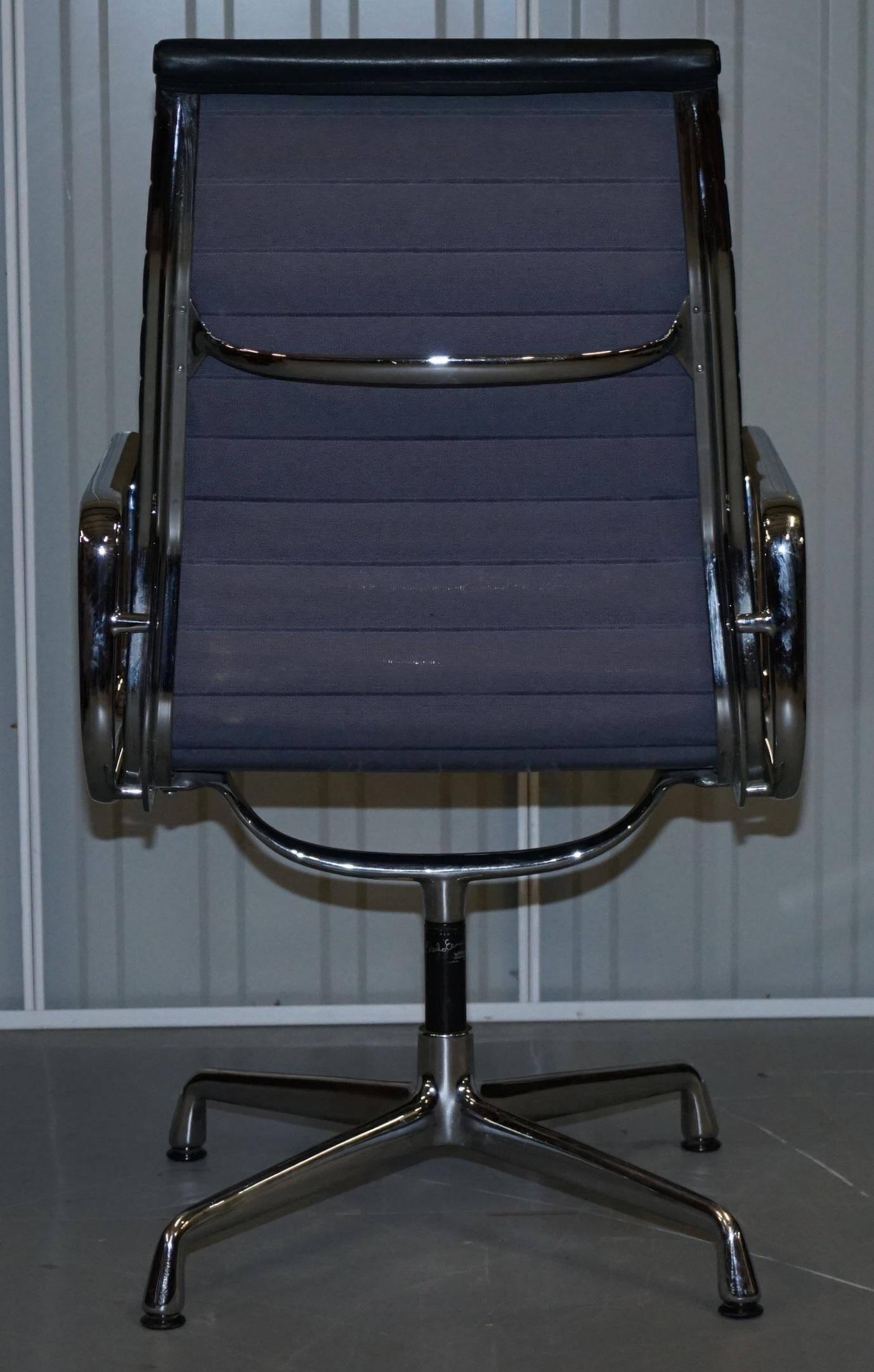 Vitra Eames Herman Miller swivel chair leather - edition 1 of 10