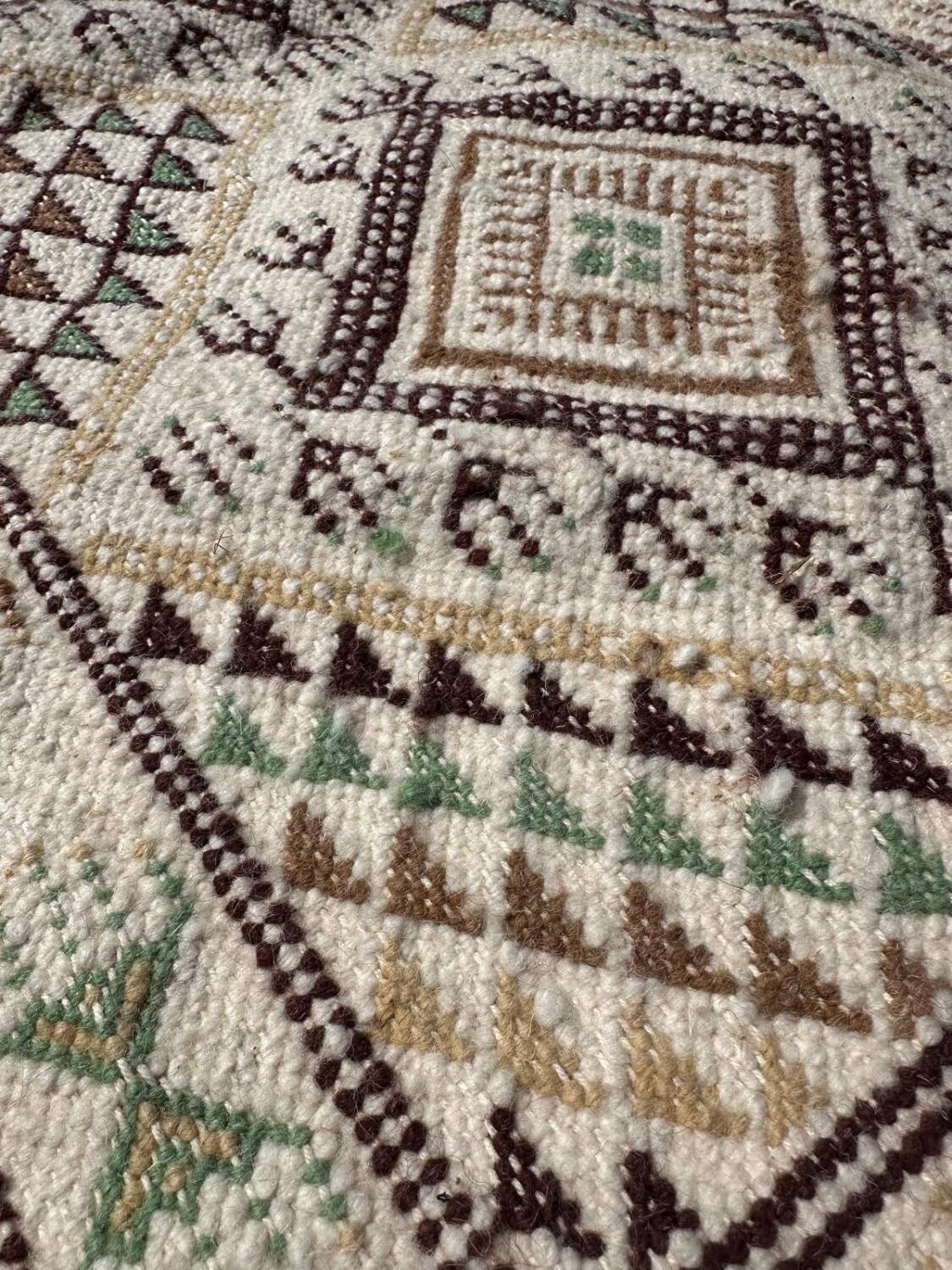 Handmade Tunisian rug
