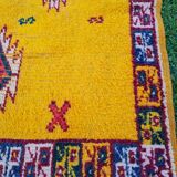 Handmade Berber carpet in wool 196 x 310cm