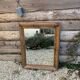 Miroir bois ancien