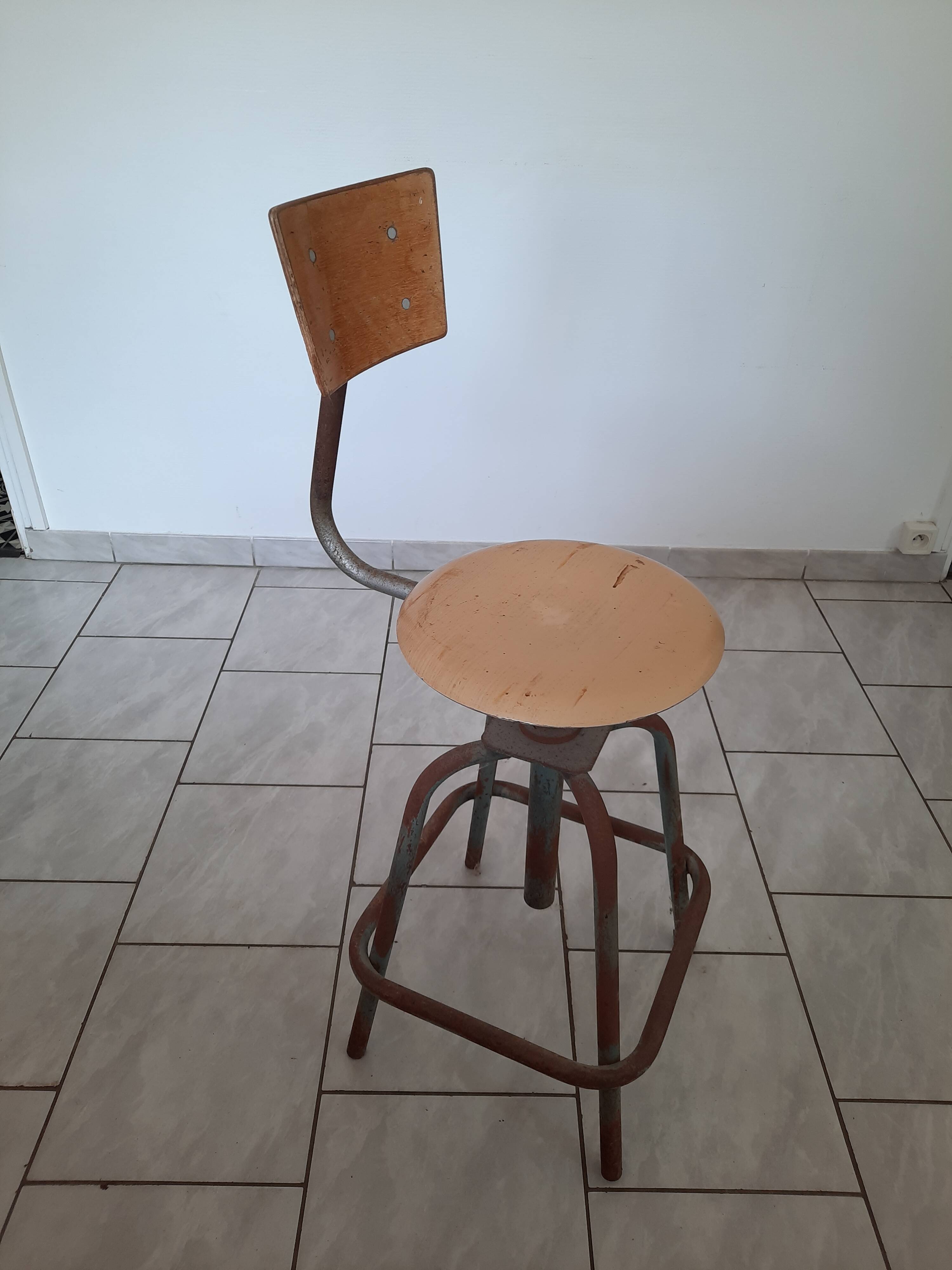 60s workshop chair