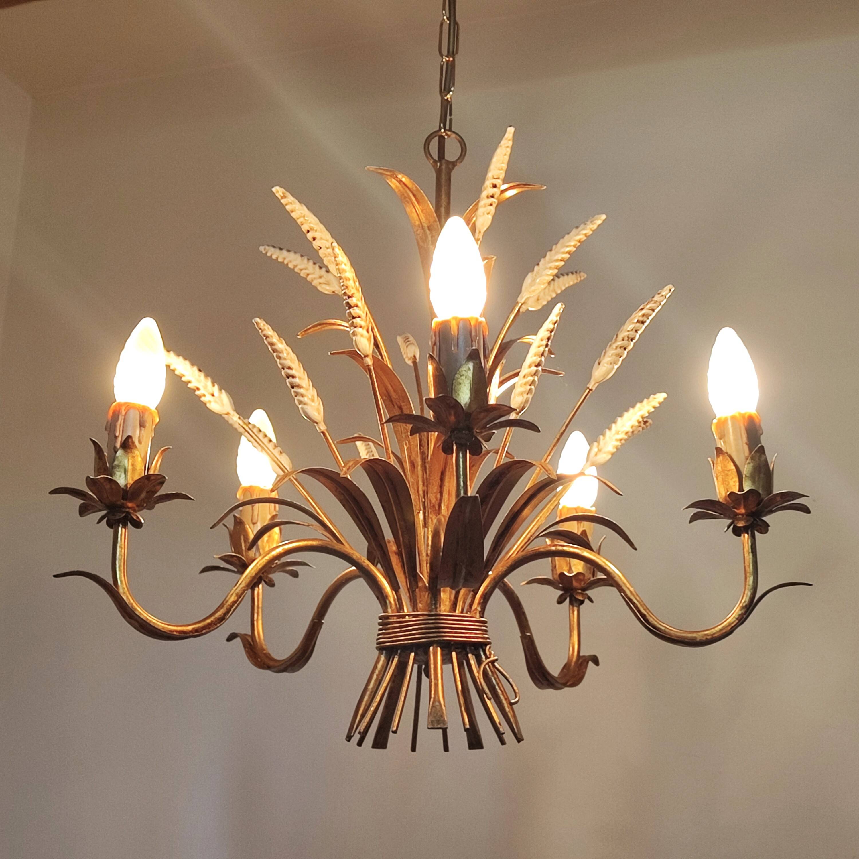"Wheat ears" chandelier