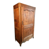 Armoire ancienne française en châtaignier – XVIIIe siècle