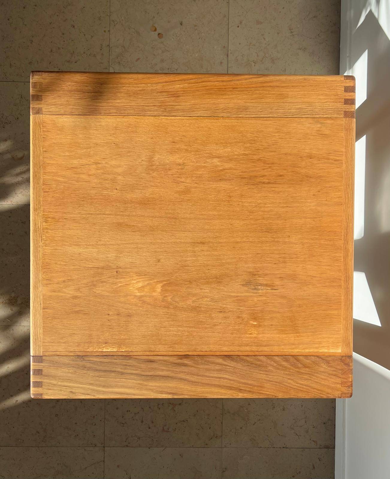 Table basse en chêne modèle Bonanza éditée par Asko, années 60