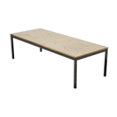 Table basse en wengé de la série Spectrum kw par Martin Visser dans les années 1960.
