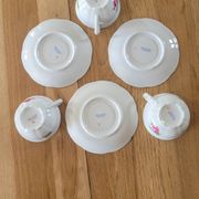 3 vintage Belgian cups from Maison R. Michiels (St Nicolas Waes)