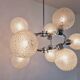 Large Midcentury Galaxy Sputnik Chandelier, Germany, 1970s