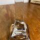 Pair of crystal candlesticks, Villeroy & Bosh