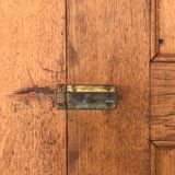 Double closet door