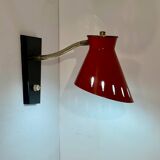 Vintage diabolo wall sconce in the style of René Mathieu