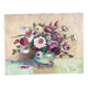 Magnifique Tableau fleurs dans un vase – huile sur toile