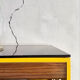 Table basse jaune