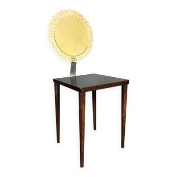 Chaise latérale ou chaise de salle à manger sculpturale italienne Tatlim, Marco Mencacci, années 1990.