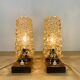 Paire de lampes chevets par Helena Tynell bubble pour Limburg