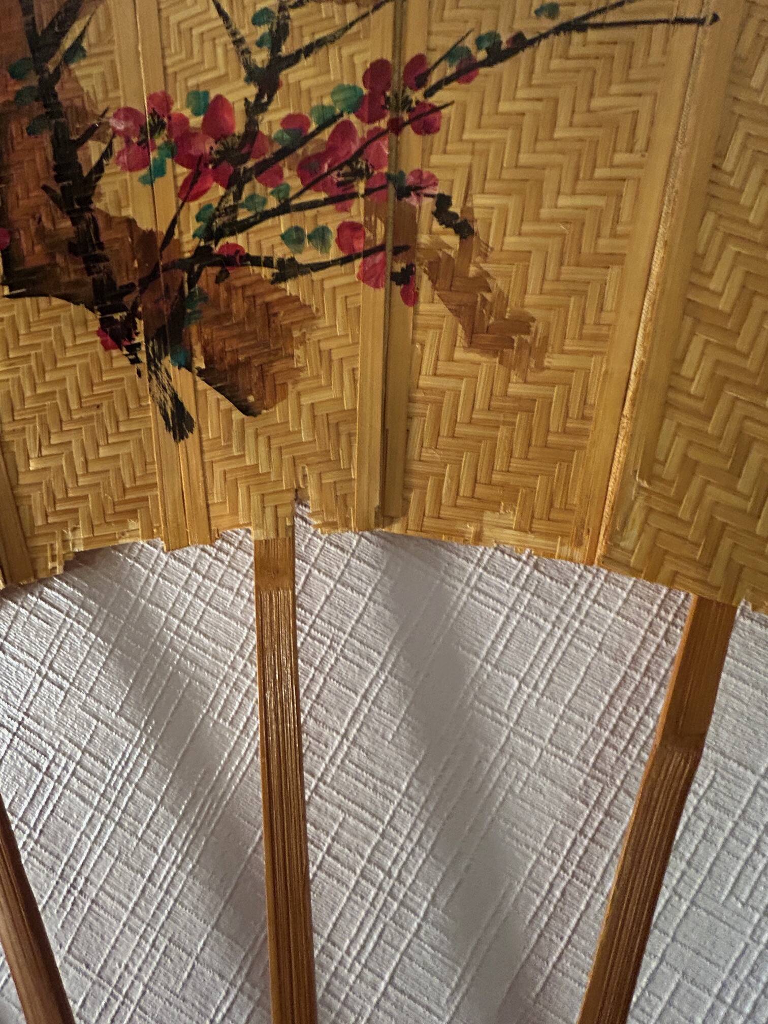 large decorative wall fan