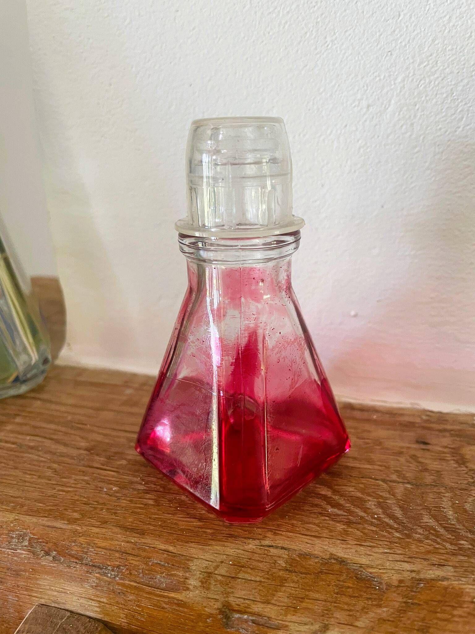 Carafe / vase multicolore italien