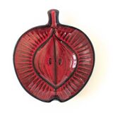Ceramic Apple Plate | 1960s | Jasba West Germany