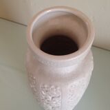 White décor vase flowers ceramic Scandinavian style