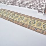 Neutral Vintage Handmade Kitchen Runner sku 3323