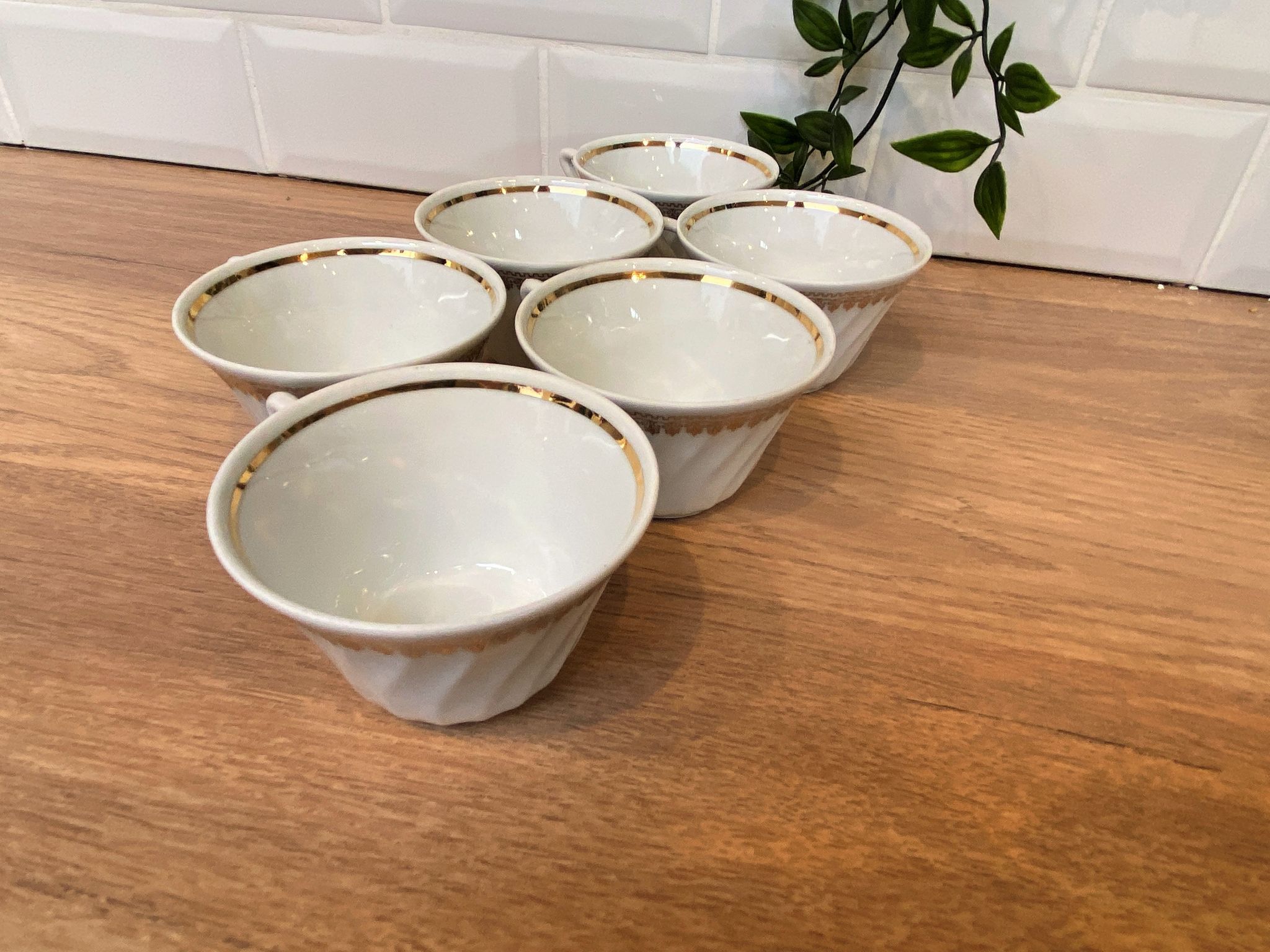 Set de 6 tasses à café Chauvigny F. Deshoulières