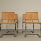 Set of four Thonet S32 chairs by Marcel Breuer, 1983
