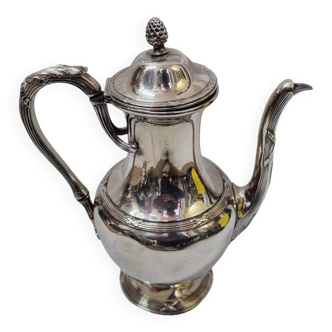 Cailar Bayard silver metal coffee pot