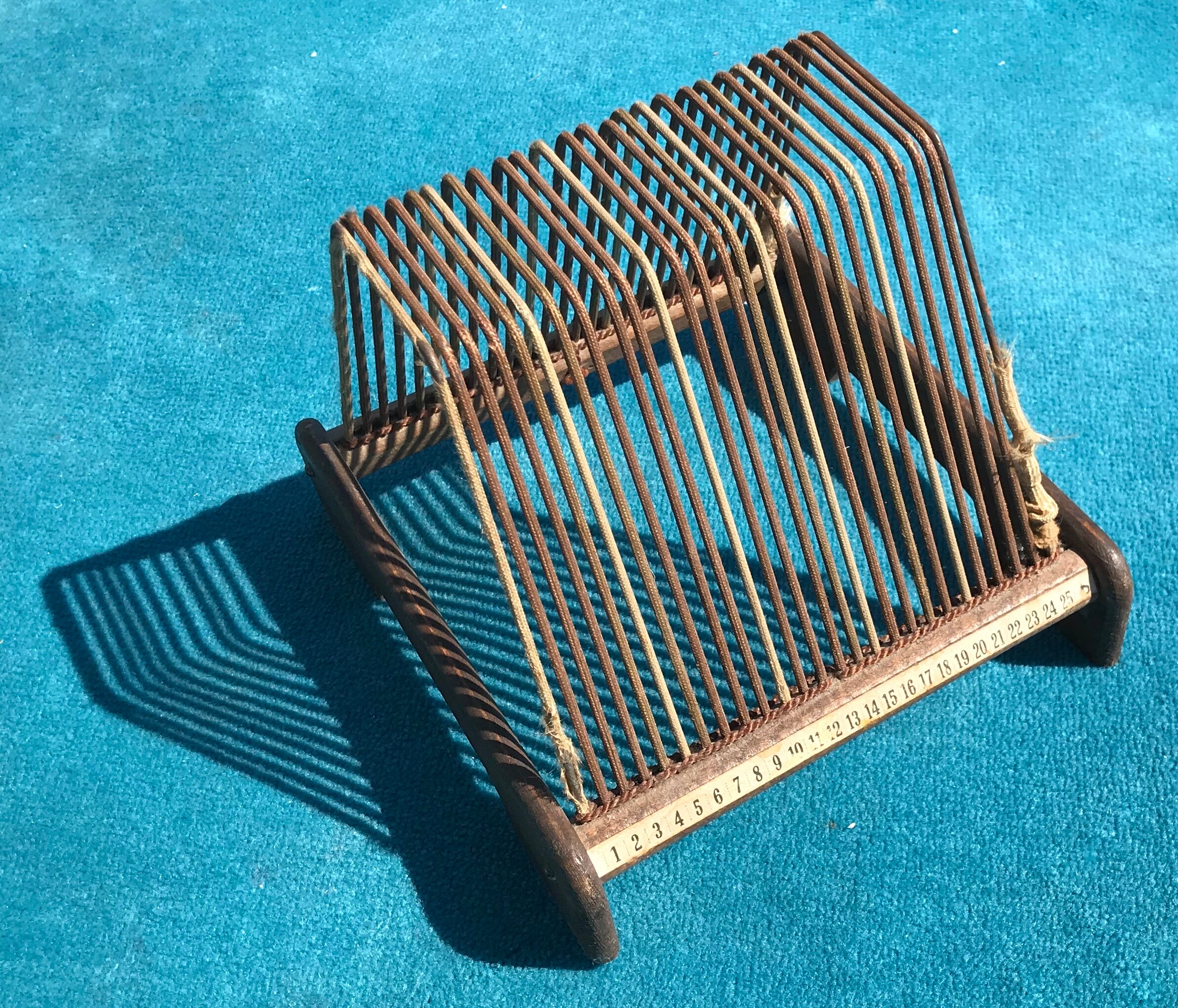 Wooden vinyl holders